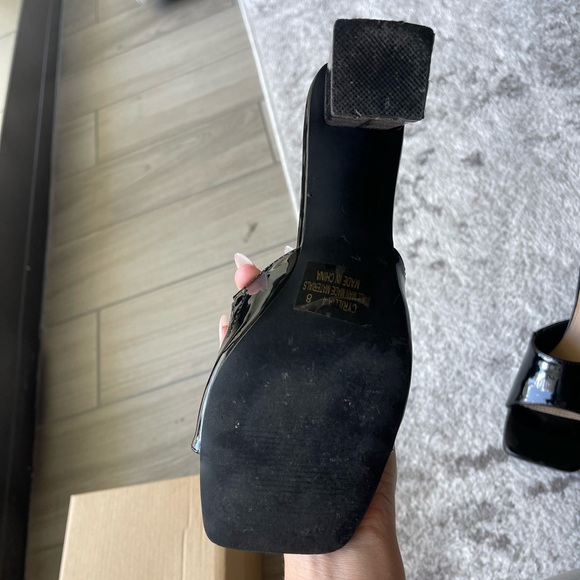 Black Block Heels - Picture 7 of 9